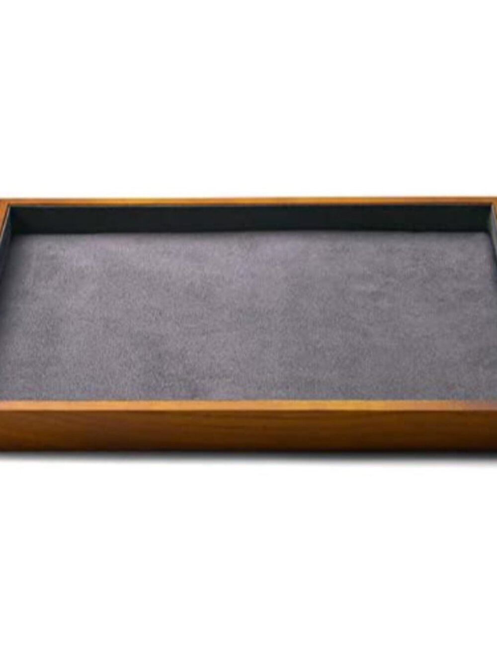 Elegant Stackable Wood Jewelry Tray for Display & Storage